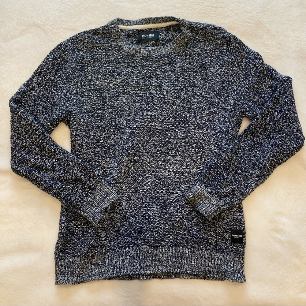 Mens knit sweater